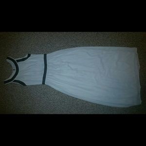 Long off white dress